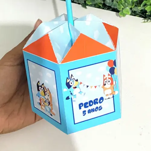 Centro de Mesa Bluey e Bingo