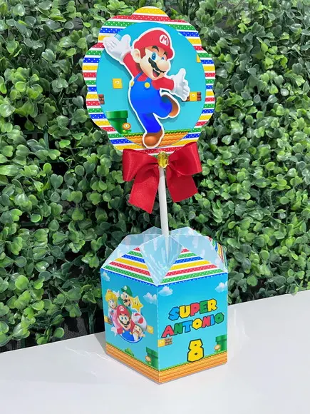 Centro de Mesa Super Mário Bross