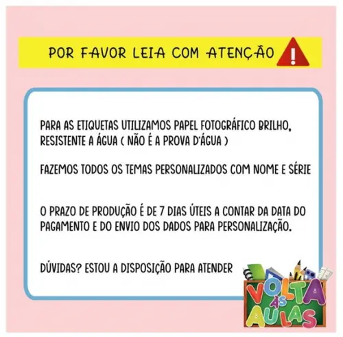 Kit 100 Etiquetas Escolares Personalizada Bluey (adesivo)