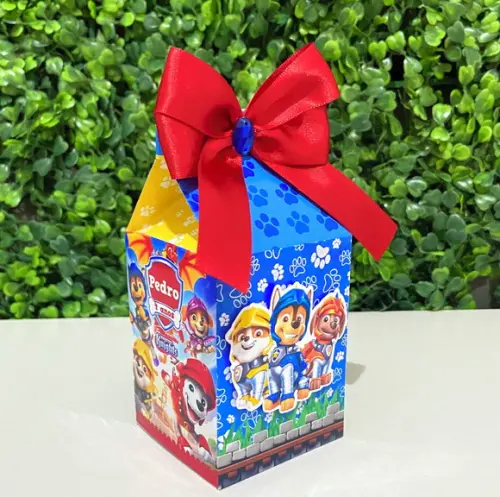 Kit 20 Personalizados Patrulha Canina Cavaleiros do Resgate