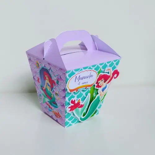 Kit 20 Personalizados Pequena Sereia Ariel