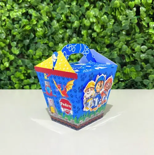 Kit 20 Personalizados Patrulha Canina Cavaleiros do Resgate
