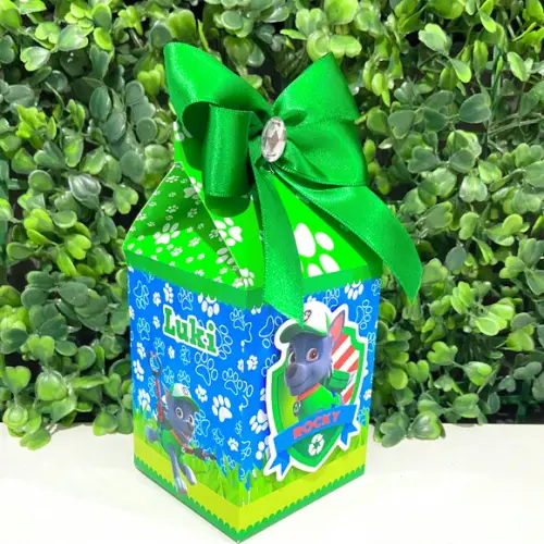 Kit 20 Personalizados Rocky Patrulha Canina