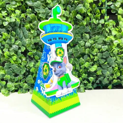 Kit 24 Personalizados Rocky Patrulha Canina