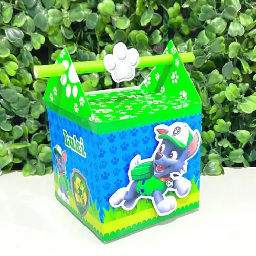 Kit 24 Personalizados Rocky Patrulha Canina