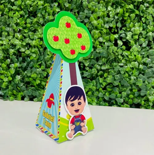Kit 32 Caixas Bento e Totó - Papelaria Personalizada
