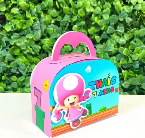 Kit 32 Personalizados Princesa Peach (super Mário Menina)