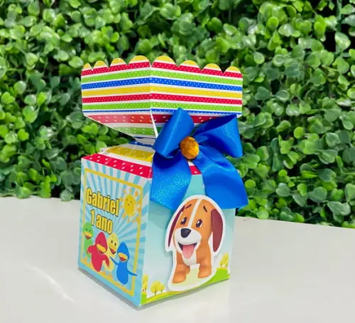Kit 60 Caixas Bento e Totó - Papelaria Personalizada