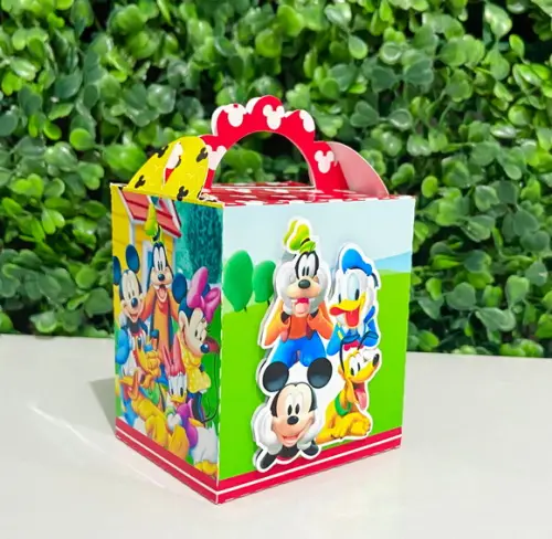 Kit 60 Personalizados Turma do Mickey - Festa