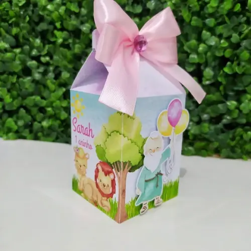 Kit de Personalizados Arca de Noé Menina (20 Peças)