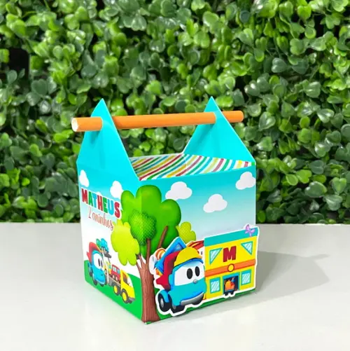Kit de Personalizados Léo o Caminhão ( 20 Peças)
