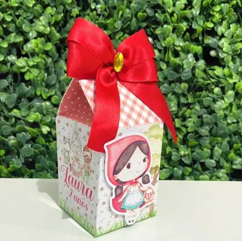 Kit Festa Chapeuzinho Vermelho Aquarela (20 Peças)