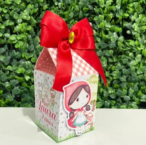 Kit Festa Chapeuzinho Vermelho Aquarela ( 60 Peças)