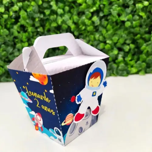 Kit Festa Personalizados Astronauta Menino (20 Peças)