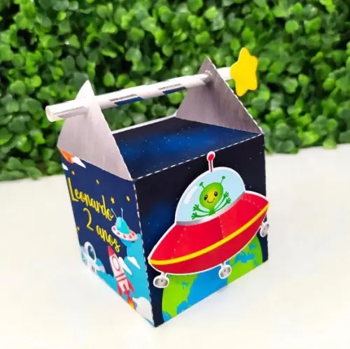 Kit Festa Personalizados Astronauta Menino (20 Peças)