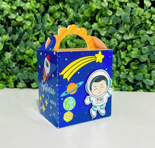 Kit Festa Personalizados Astronauta/ Espaço (20 Peças)