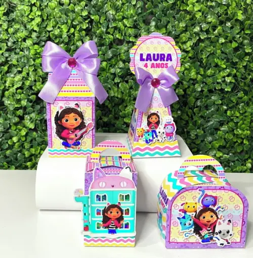 Kit Personalizados a Casa Mágica da Gabby ( 20 Peças)