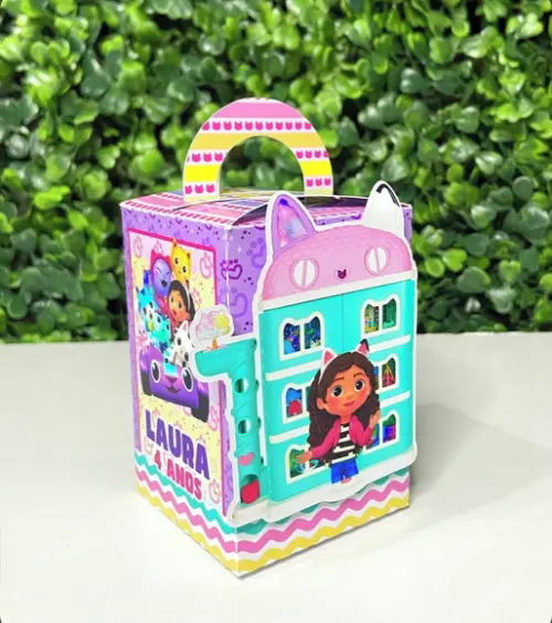 Kit Personalizados a Casa Mágica da Gabby ( 20 Peças)
