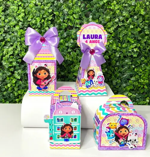 Kit Personalizados a Casa Mágica da Gabby ( 40 Peças)