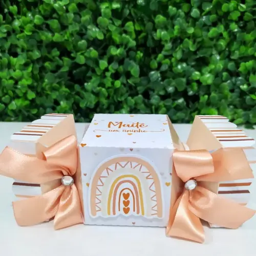 Kit Personalizados Arco Íris Boho (20 Peças)