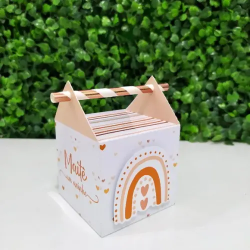 Kit Personalizados Arco Íris Boho (20 Peças)