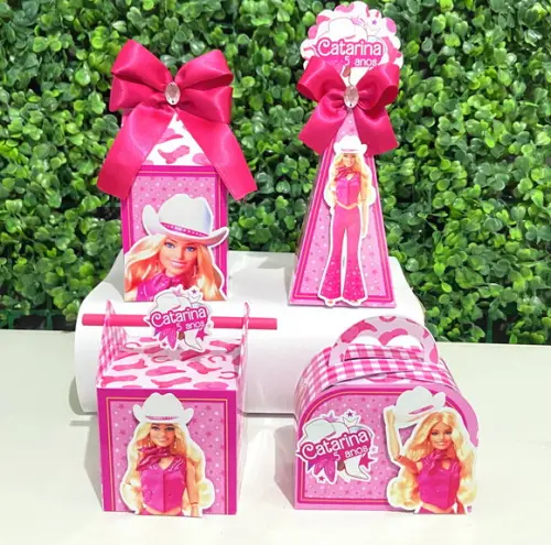 Kit Personalizados Barbie Country/ Cowgirl (24 Peças)