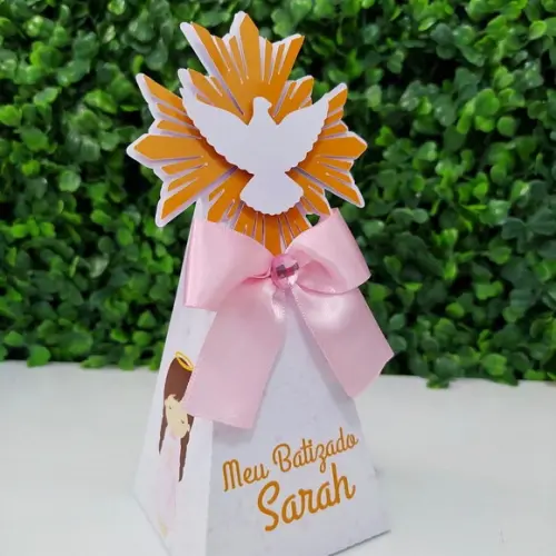 Kit Personalizados Batizado Menina (20 Peças)