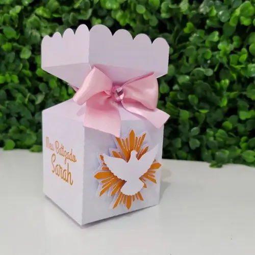 Kit Personalizados Batizado Menina (20 Peças)