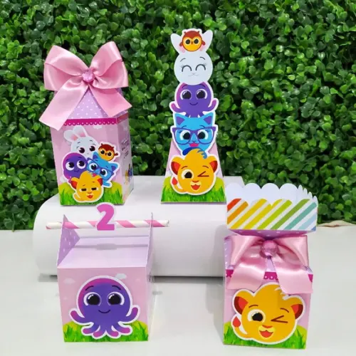 Kit Personalizados Bolofofos Menina (20 Peças)