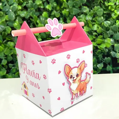 Kit Personalizados Chihuahua/ Cachorro (20 Peças)