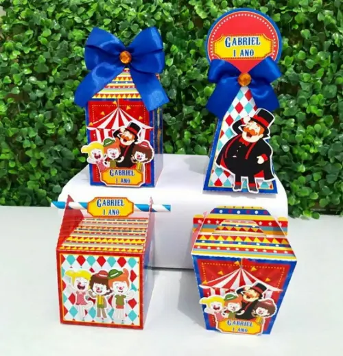 Kit Personalizados Circo do Bita (60 Peças)