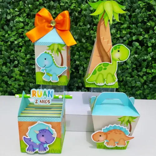 Kit Personalizados Dino Baby (20 Peças)