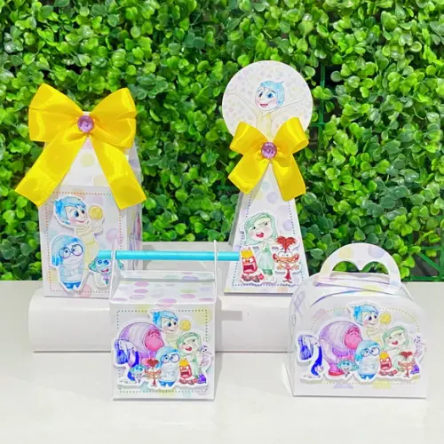 Kit Personalizados Divertidamente Aquarela (20 Pçs)