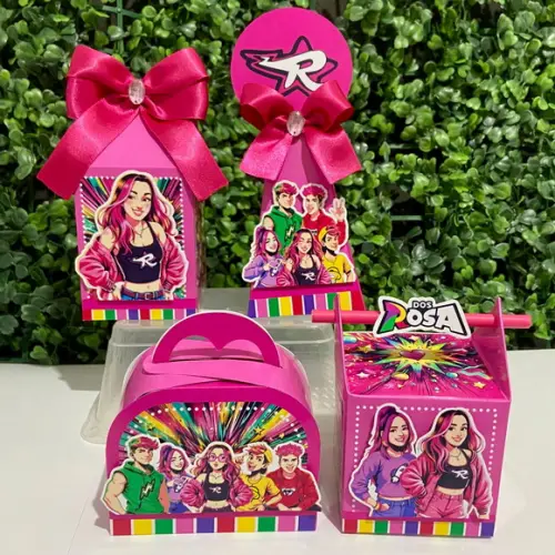 Kit Personalizados Emilly Vick dos Rosa (40 Peças)
