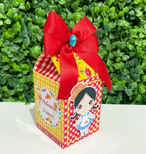 Kit Personalizados Festa Junina Menina (24 Peças)