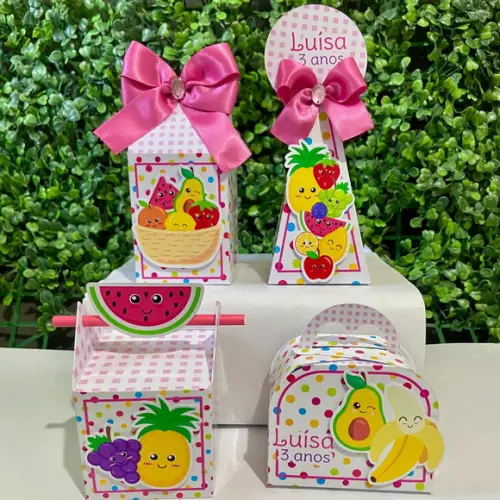 Kit Personalizados Frutinhas (32 Peças)