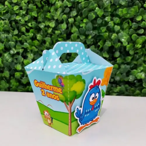 Kit Personalizados Galinha Pintadinha Menino (20 Peças)