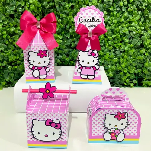 Kit Personalizados Hello Kitty (32 Peças)