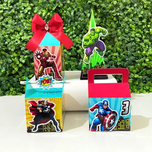 Kit Personalizados Heróis Vingadores (40 Peças)