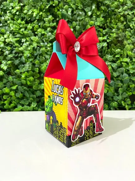Kit Personalizados Heróis Vingadores (60 Peças)