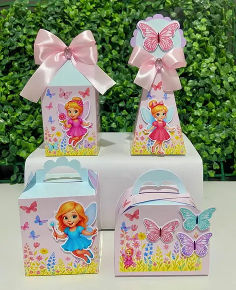 Kit Personalizados Jardim das Fadas (20 Peças)