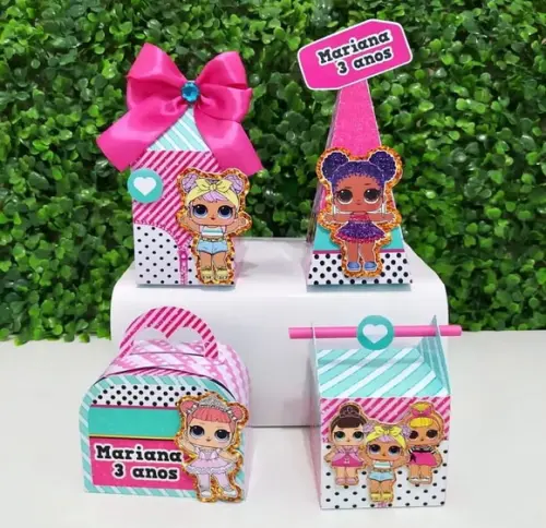 Kit Personalizados Lol Surprise (24 Peças)