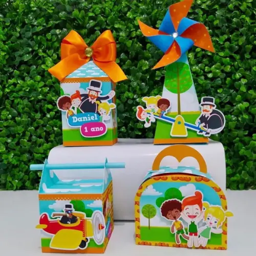 Kit Personalizados Mundo Bita Menino (32 Peças)