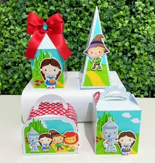 Kit Personalizados o Mágico de Oz (60 Peças)
