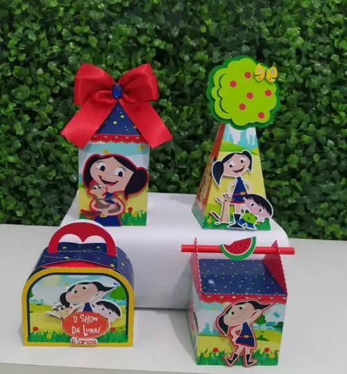 Kit Personalizados o Show da Luna - 20 Peças