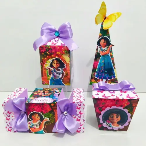 Kit Personalizados Papelaria Encanto Disney (20 Peças)