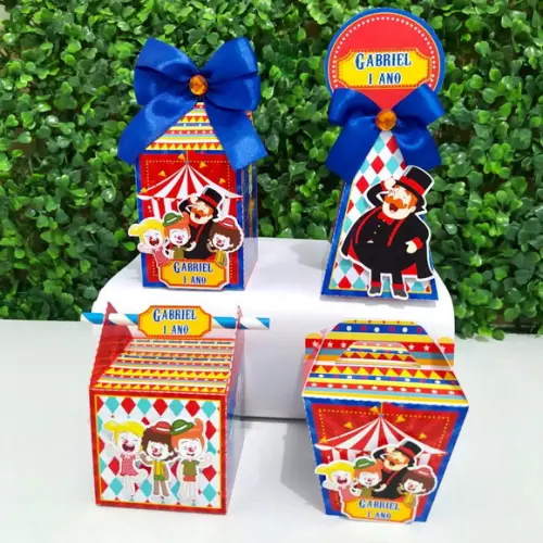 Kit Personalizados Papelaria Circo do Bita (40 Peças)