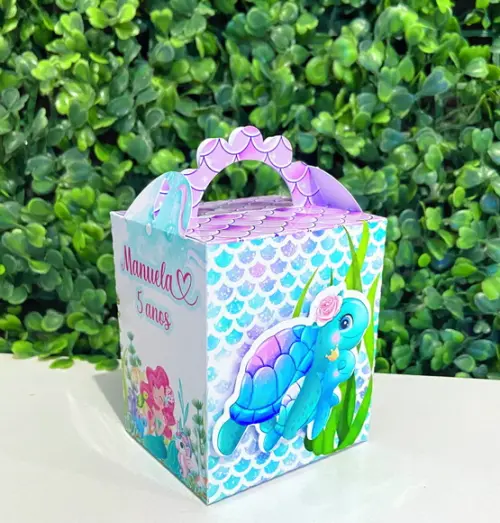 Kit Personalizados Papelaria Sereia (20 Peças)