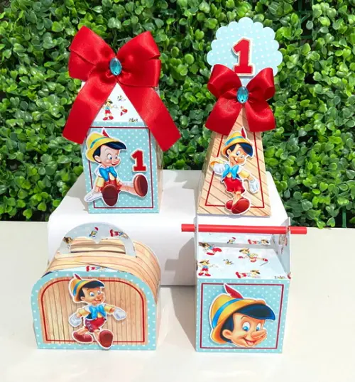 Kit Personalizados Pinóquio (24 Peças)