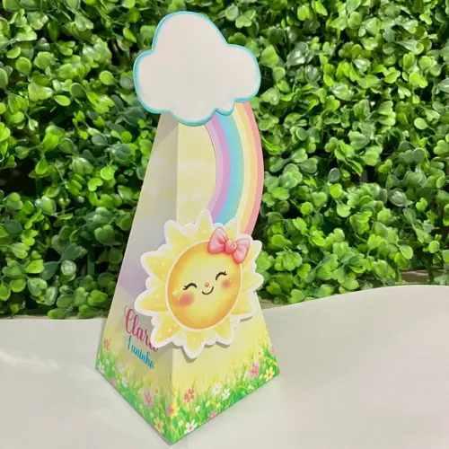 Kit Personalizados Raio de Sol Menina (20 Peças)